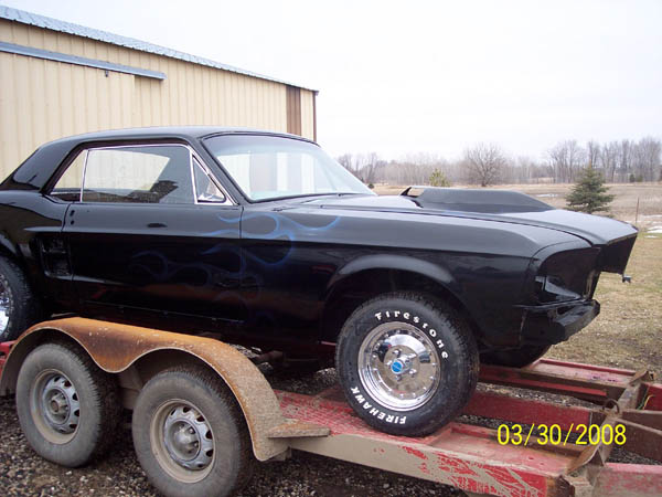 pictures of 67 mustang. 1967 Mustang- Work In Progress