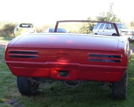 1968 Firebird Work In Progress